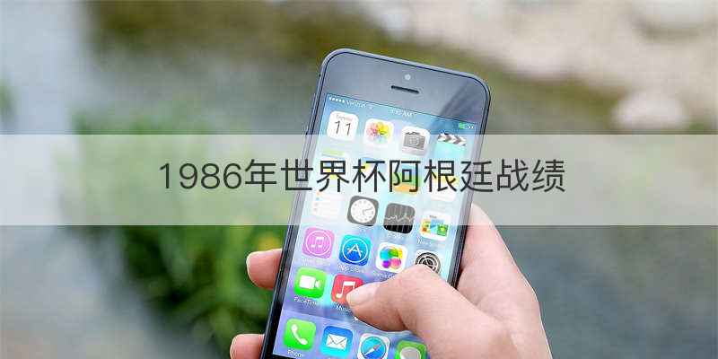 1986年世界杯阿根廷战绩