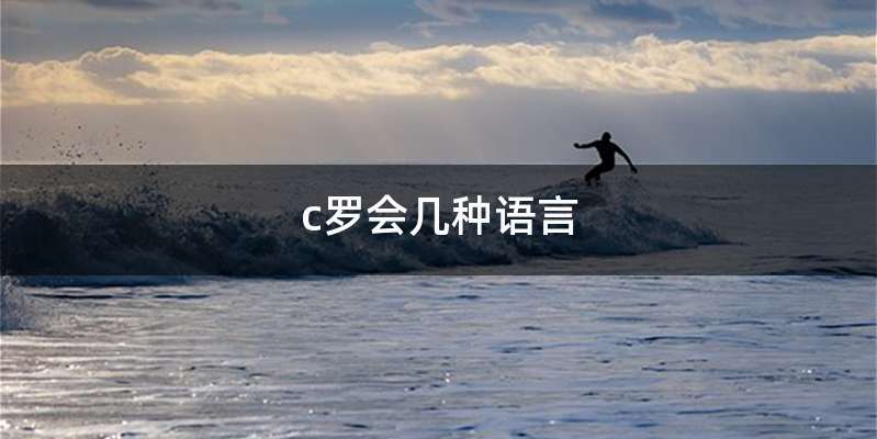 c罗会几种语言