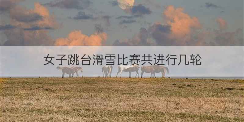 女子跳台滑雪比赛共进行几轮