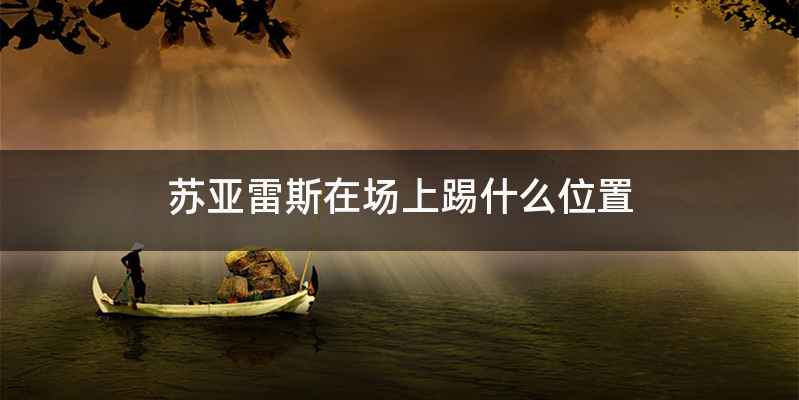 苏亚雷斯在场上踢什么位置