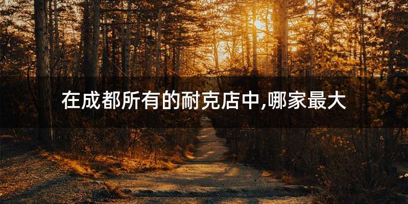 在成都所有的耐克店中,哪家最大