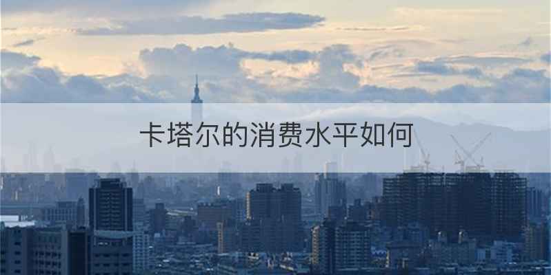 卡塔尔的消费水平如何