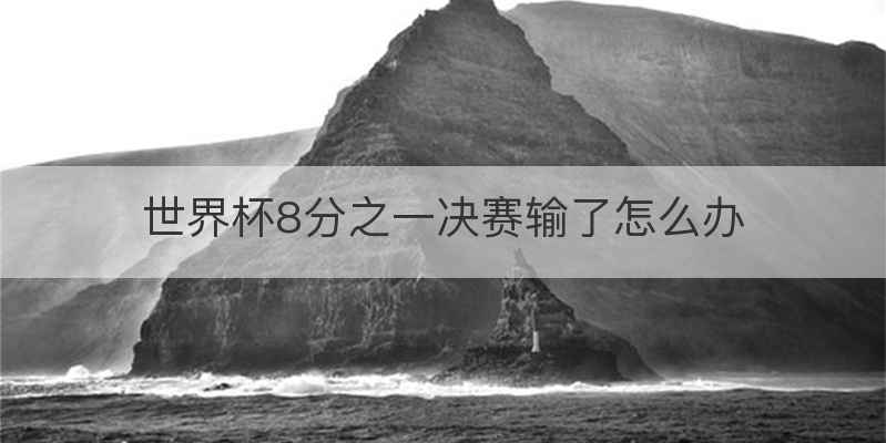 世界杯8分之一决赛输了怎么办