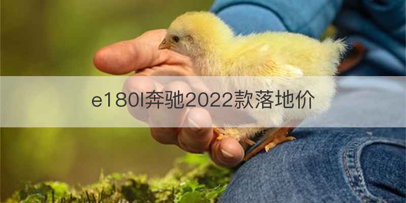 e180l奔驰2022款落地价