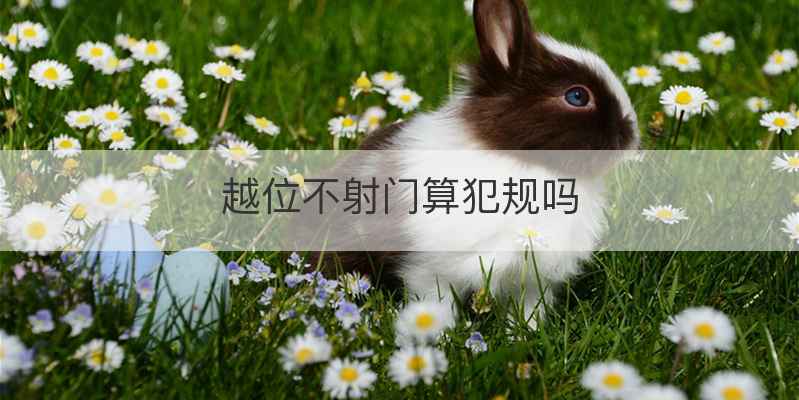 越位不射门算犯规吗