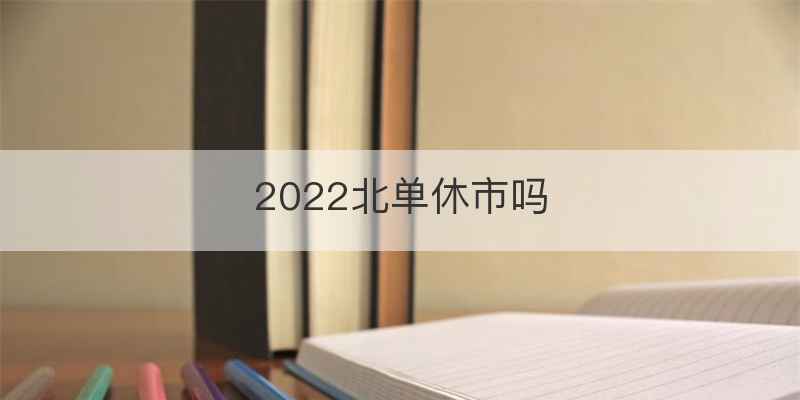 2022北单休市吗