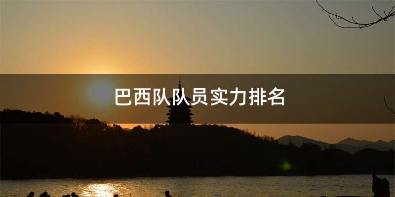 巴西队队员实力排名