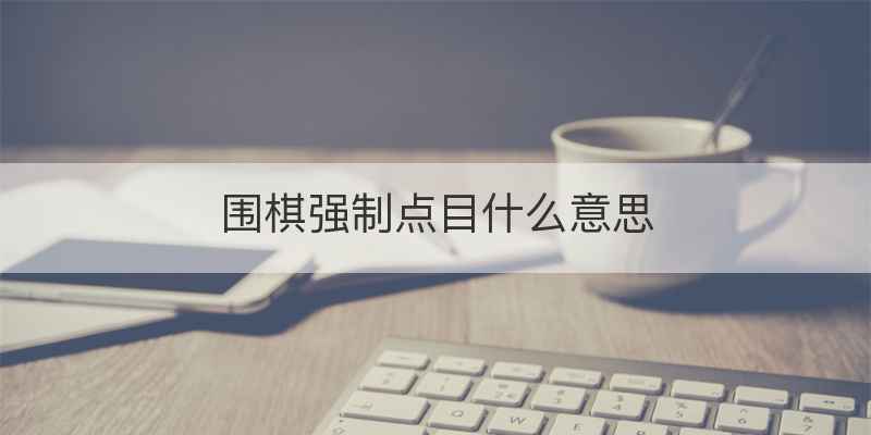 围棋强制点目什么意思