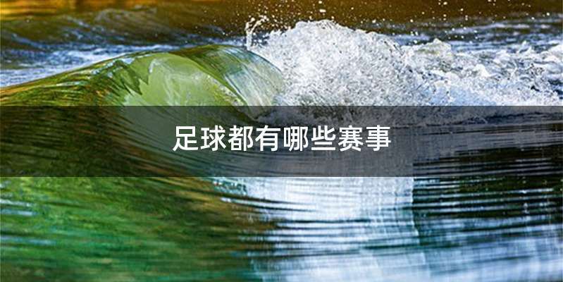 足球都有哪些赛事
