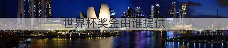 世界杯奖金由谁提供