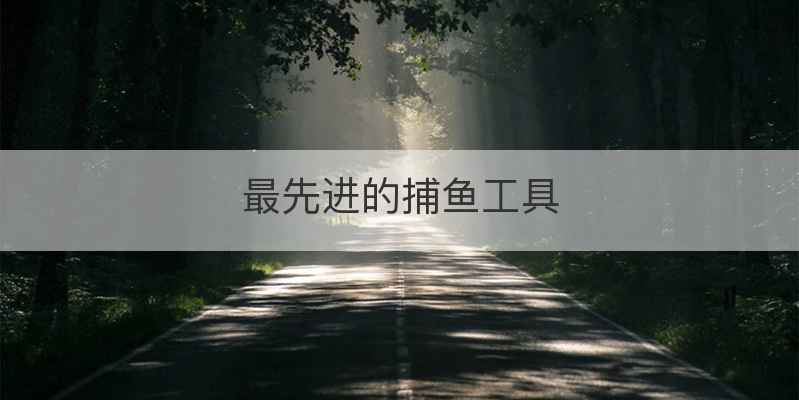 最先进的捕鱼工具