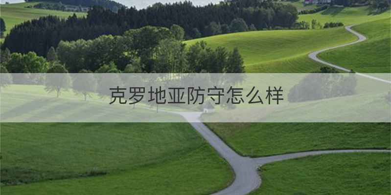 克罗地亚防守怎么样