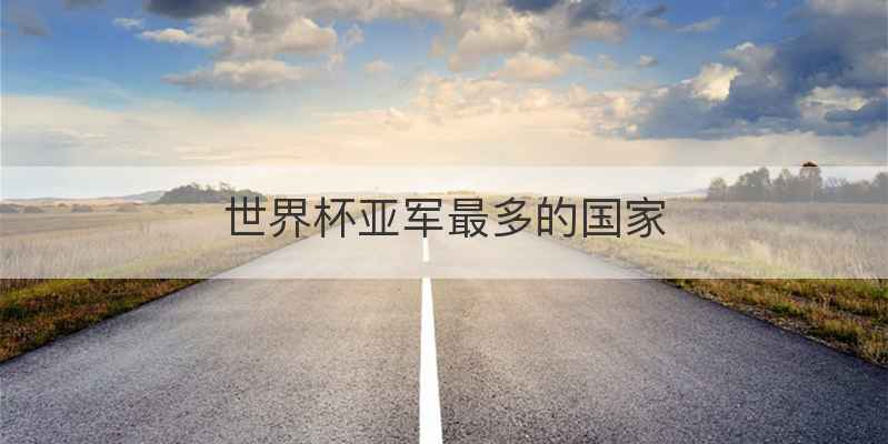 世界杯亚军最多的国家