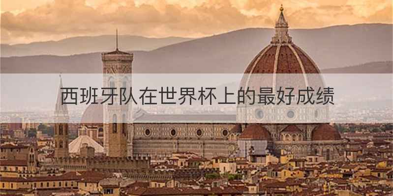 西班牙队在世界杯上的最好成绩