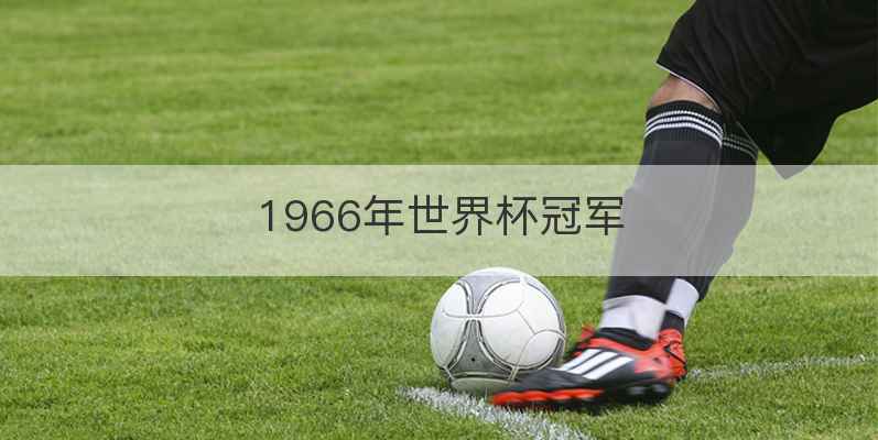 1966年世界杯冠军