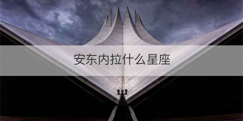 安东内拉什么星座