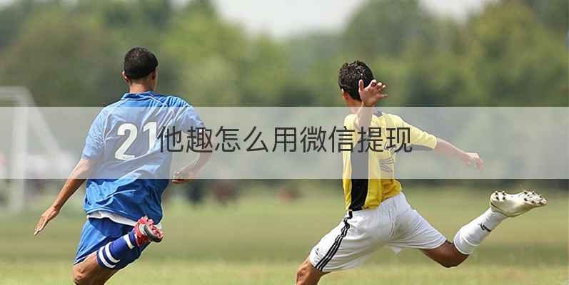 他趣怎么用微信提现