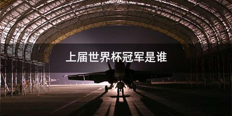 上届世界杯冠军是谁