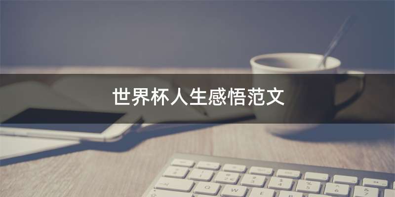 世界杯人生感悟范文