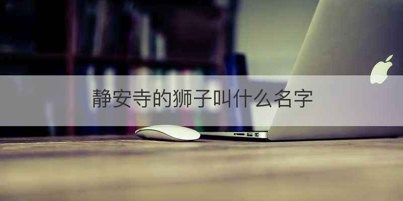 静安寺的狮子叫什么名字