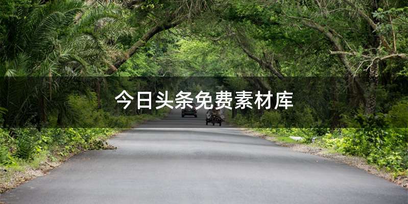 今日头条免费素材库