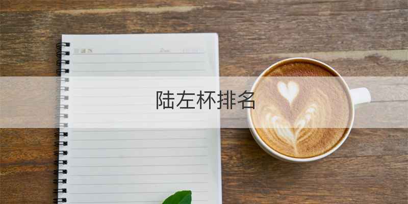 陆左杯排名