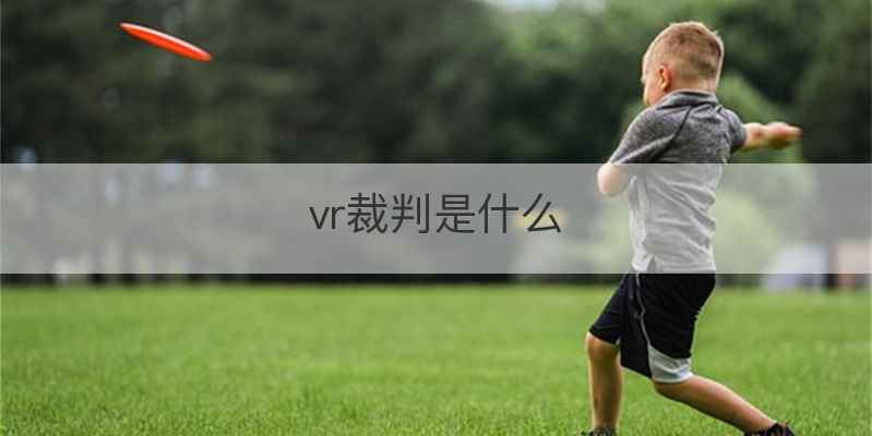 vr裁判是什么