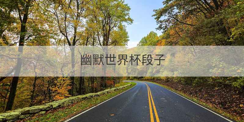 幽默世界杯段子