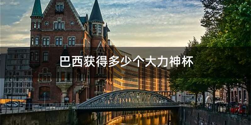 巴西获得多少个大力神杯