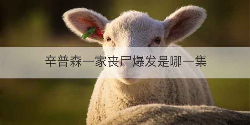 辛普森一家丧尸爆发是哪一集