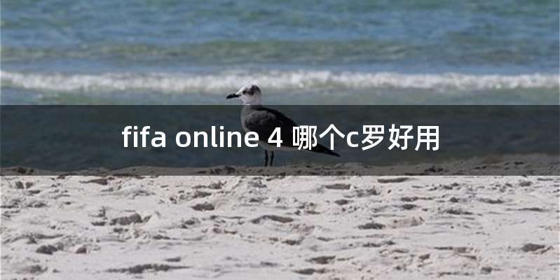 fifa online 4 哪个c罗好用