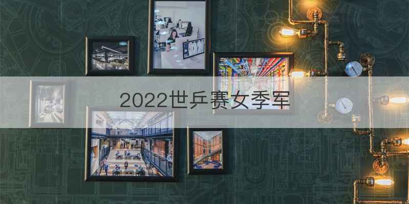 2022世乒赛女季军