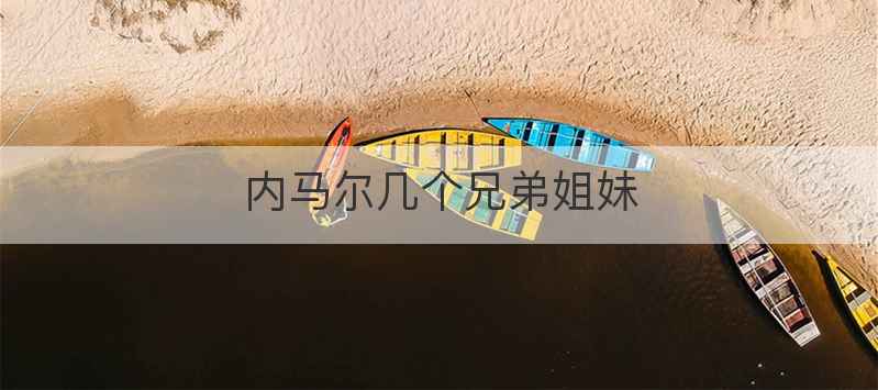 内马尔几个兄弟姐妹