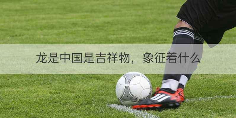 龙是中国是吉祥物，象征着什么