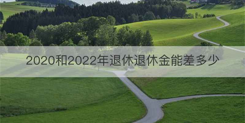 2020和2022年退休退休金能差多少