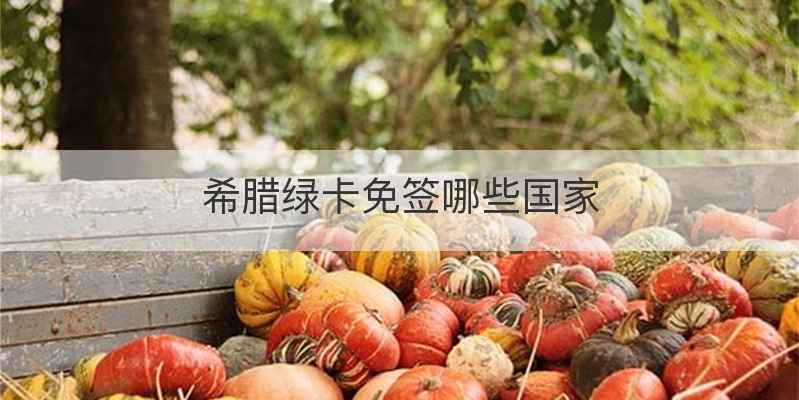 希腊绿卡免签哪些国家