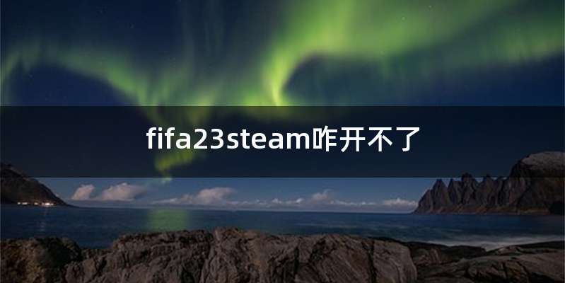 fifa23steam咋开不了