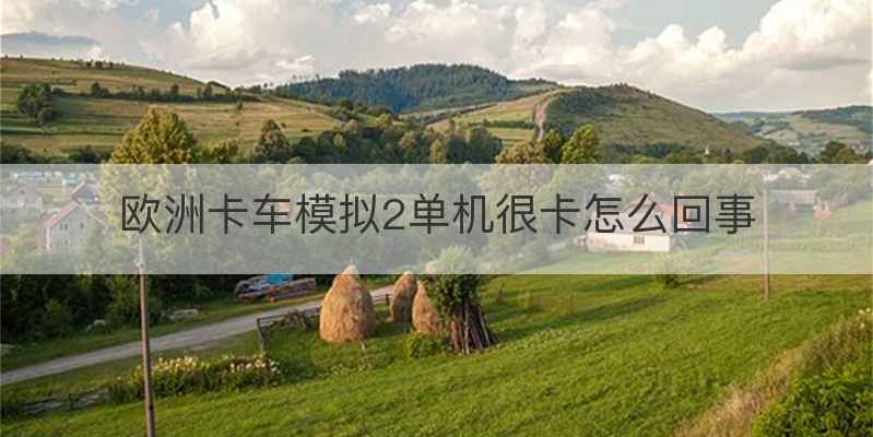 欧洲卡车模拟2单机很卡怎么回事