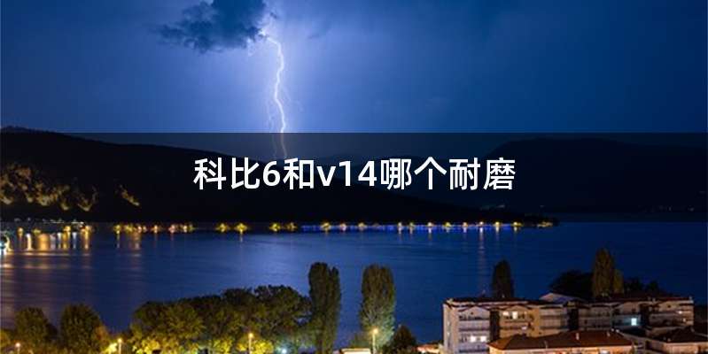 科比6和v14哪个耐磨