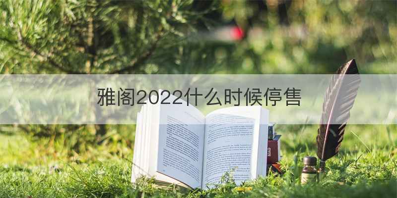 雅阁2022什么时候停售