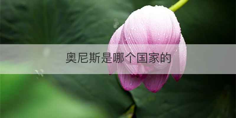 奥尼斯是哪个国家的