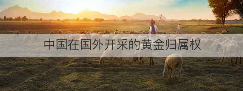 中国在国外开采的黄金归属权