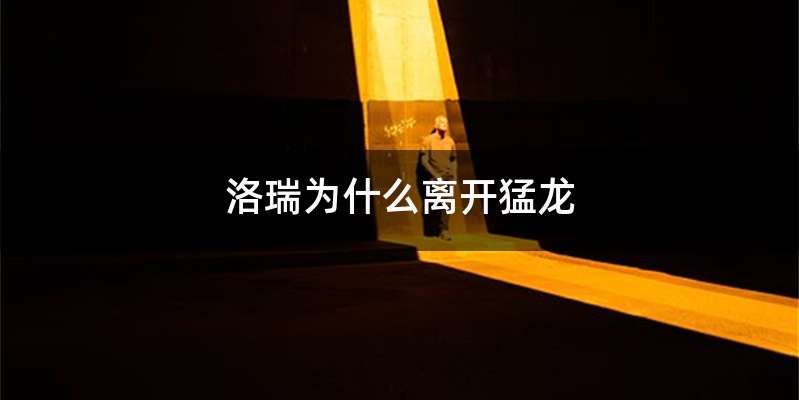 洛瑞为什么离开猛龙