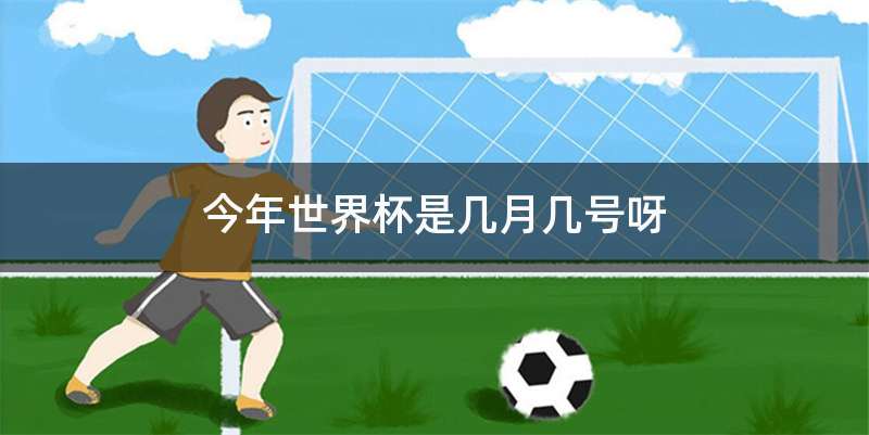 今年世界杯是几月几号呀