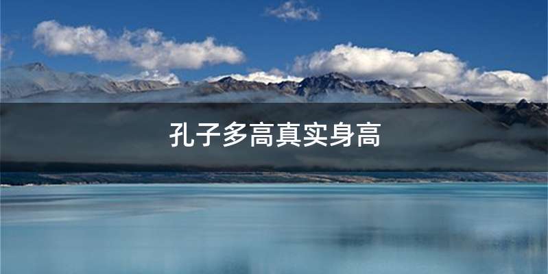 孔子多高真实身高