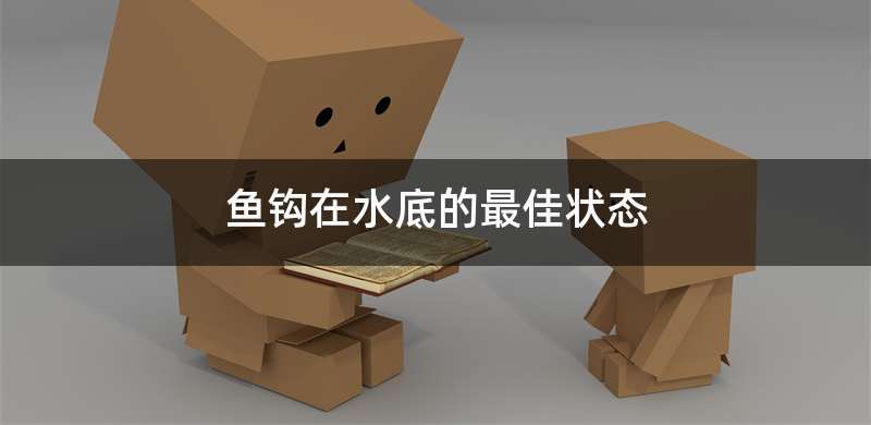 鱼钩在水底的最佳状态