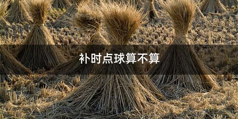 补时点球算不算