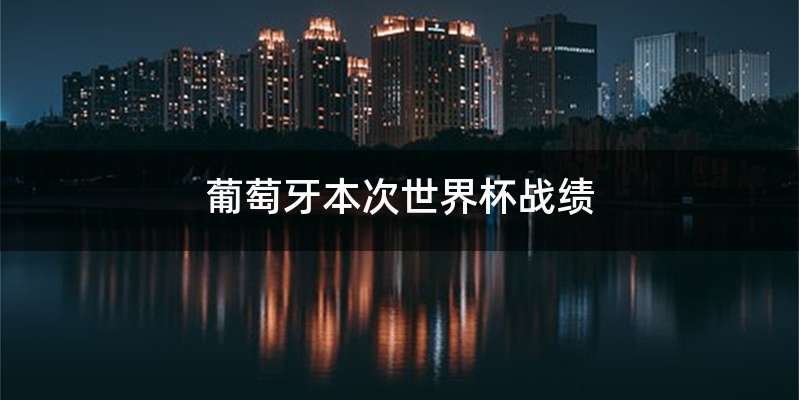 葡萄牙本次世界杯战绩