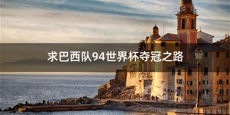 求巴西队94世界杯夺冠之路