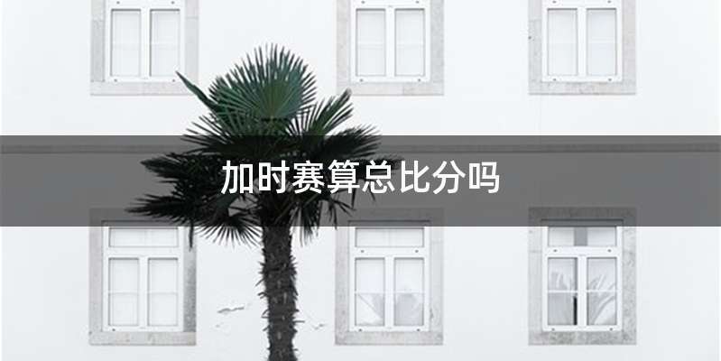 加时赛算总比分吗